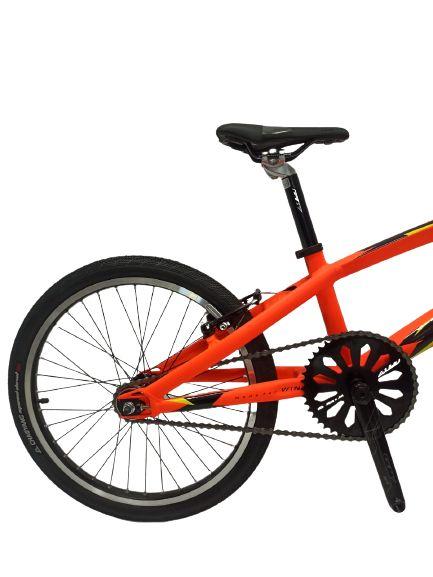 Bicicleta Rin Bmx Competition Gw Naranja Almac N Flota Blanca