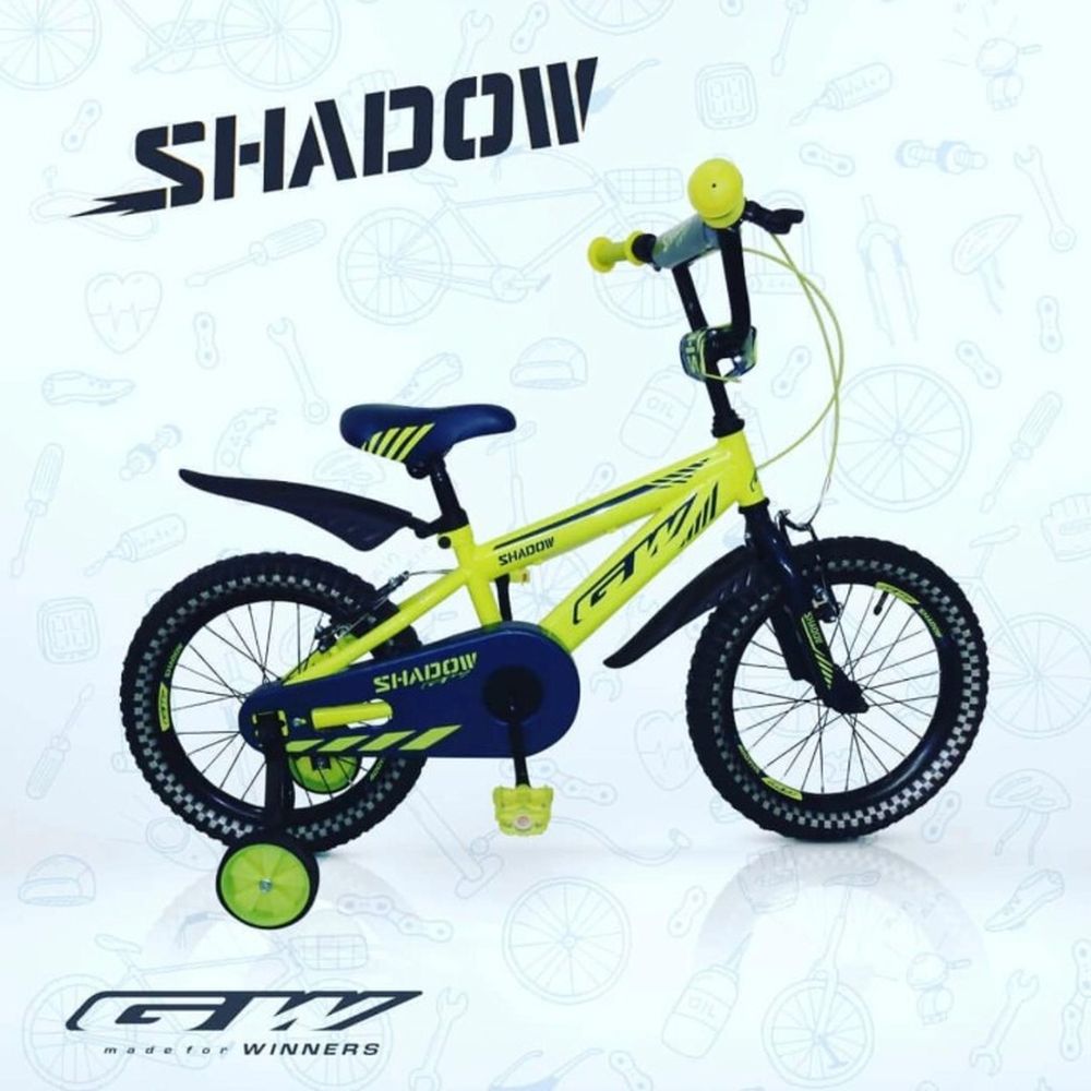 Bicicleta Infantil Niño Gw R16 Shadow Verde