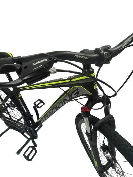 Bicicleta Tracking Rin 27.5 Piranha Negro Almac n Flota Blanca