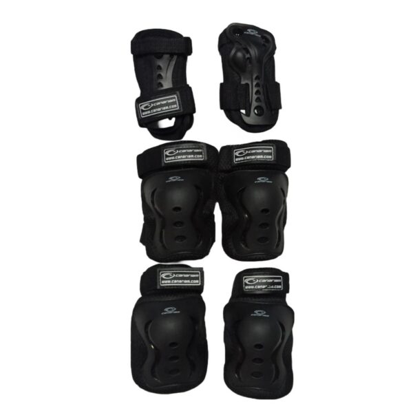 Kit De Proteccion Canariam Negro Xs - Imagen 4