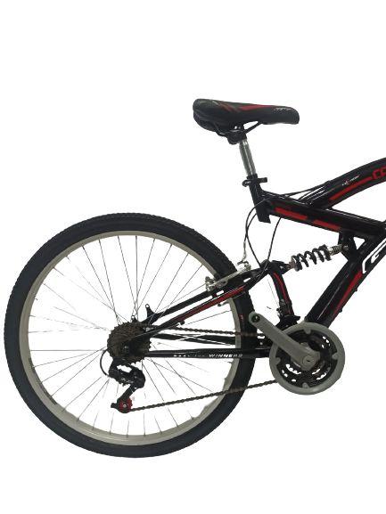 Bicicleta Rin 26 Caronte Gw Negra Almac n Flota Blanca