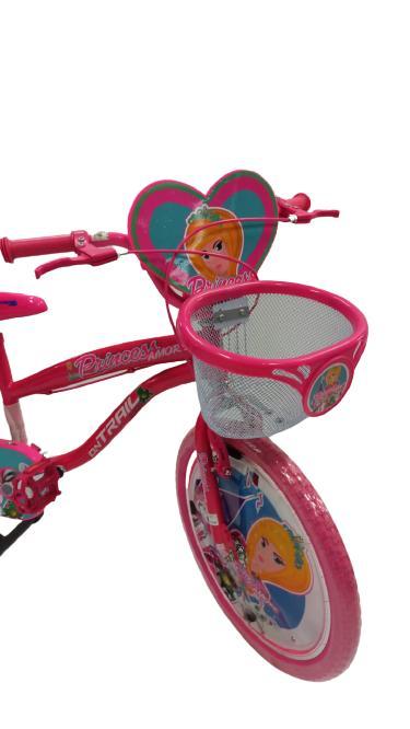 Bicicleta Ontrail Girl Amore Niña Rin 20 Canasta Portamuñeca